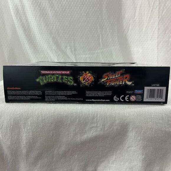 TMNT Ninja Turtles Street Fighter Michelangelo Vs Chun Li 2 Pack Action Figures - Picture 5 of 6